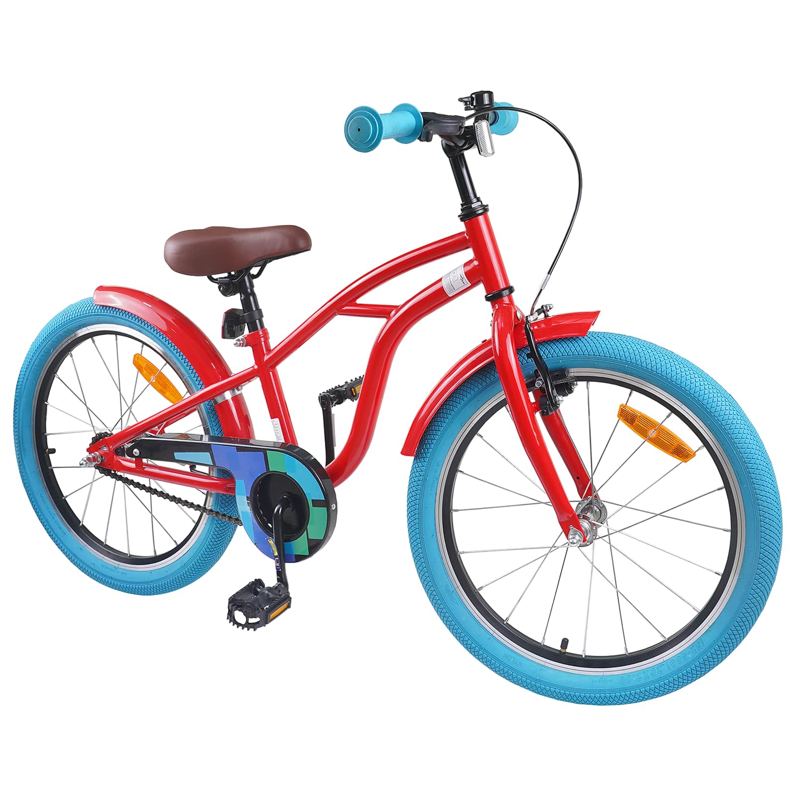 Kinderfahrrad 16 Zoll für 4-6 Jahre alt Schwarz