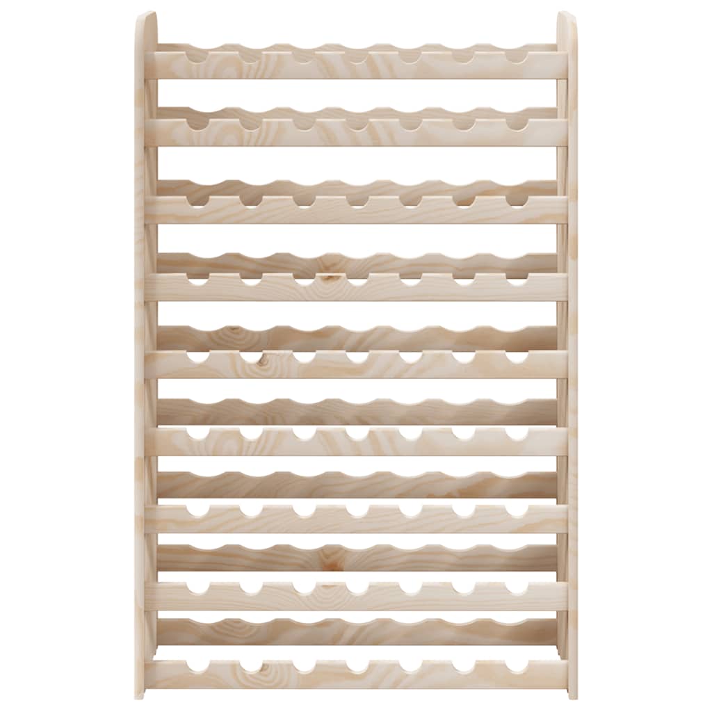 Weinregal 33x25x37 cm Massivholz Kiefer