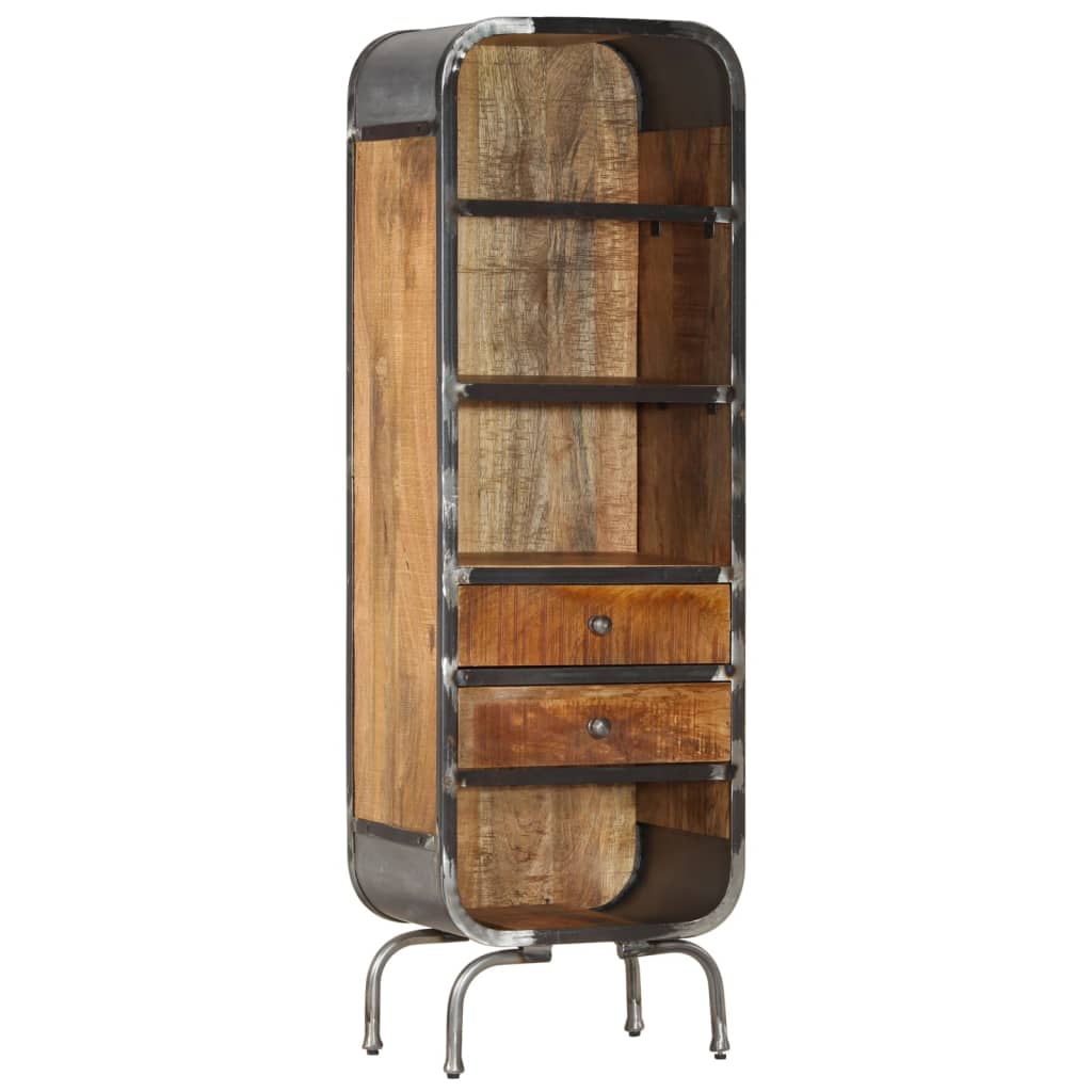 Highboard 40x30x126 cm Massivholz Mango