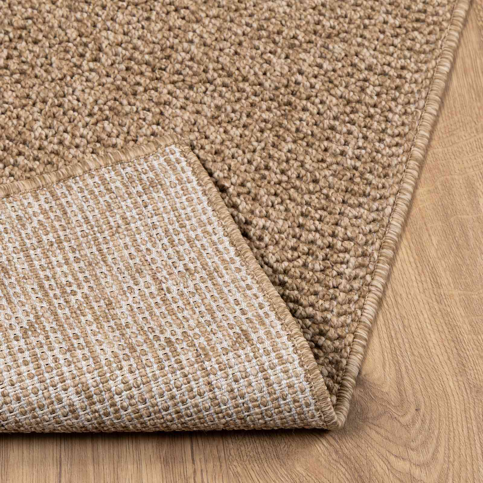 Bereichsteppiche Rechtwinklig AGIRA Natur 150 x 80 cm Polyester