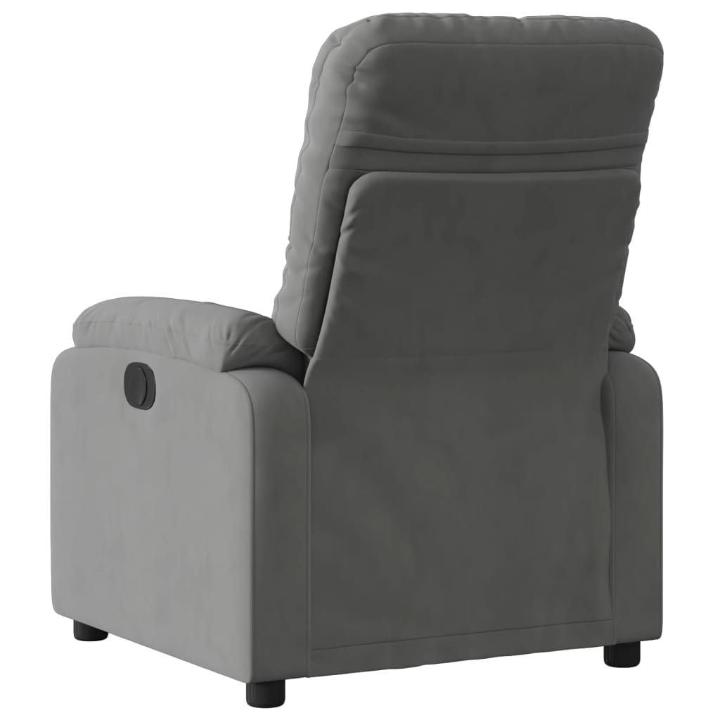 Relaxsessel Elektrisch Braun Mikrofasergewebe