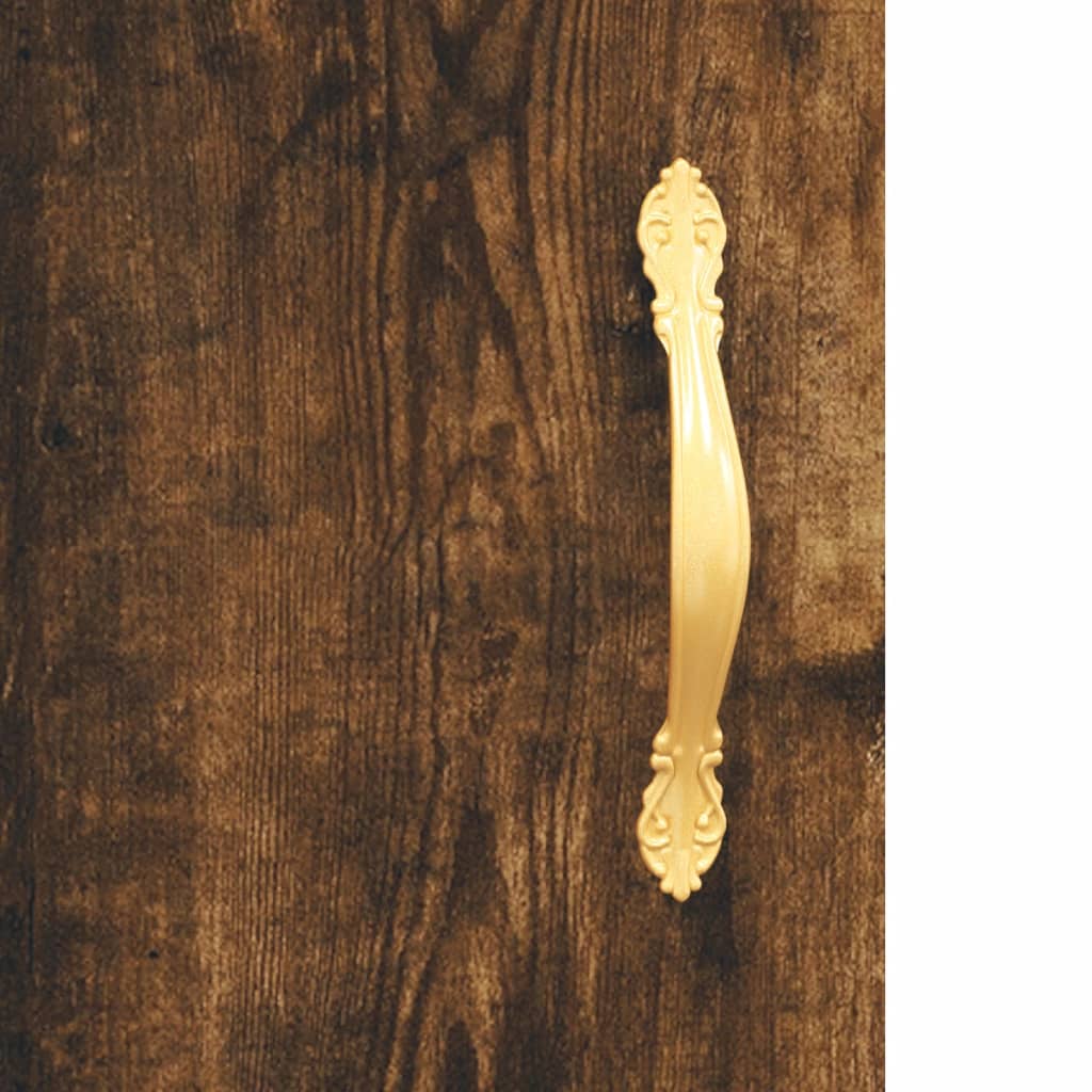 Highboard Betongrau 69,5x31x115 cm Holzwerkstoff