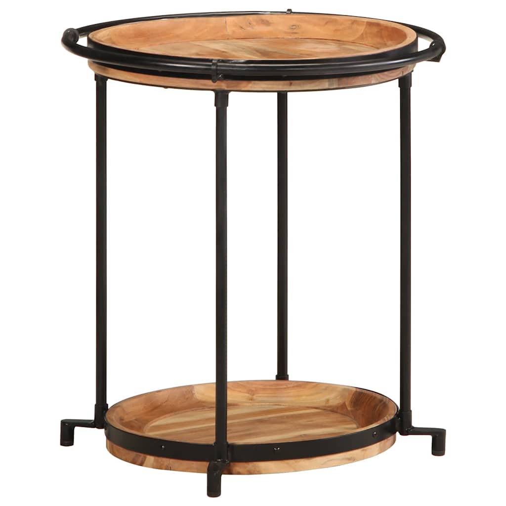 Beistelltisch Ø55x60 cm Massivholz Mango