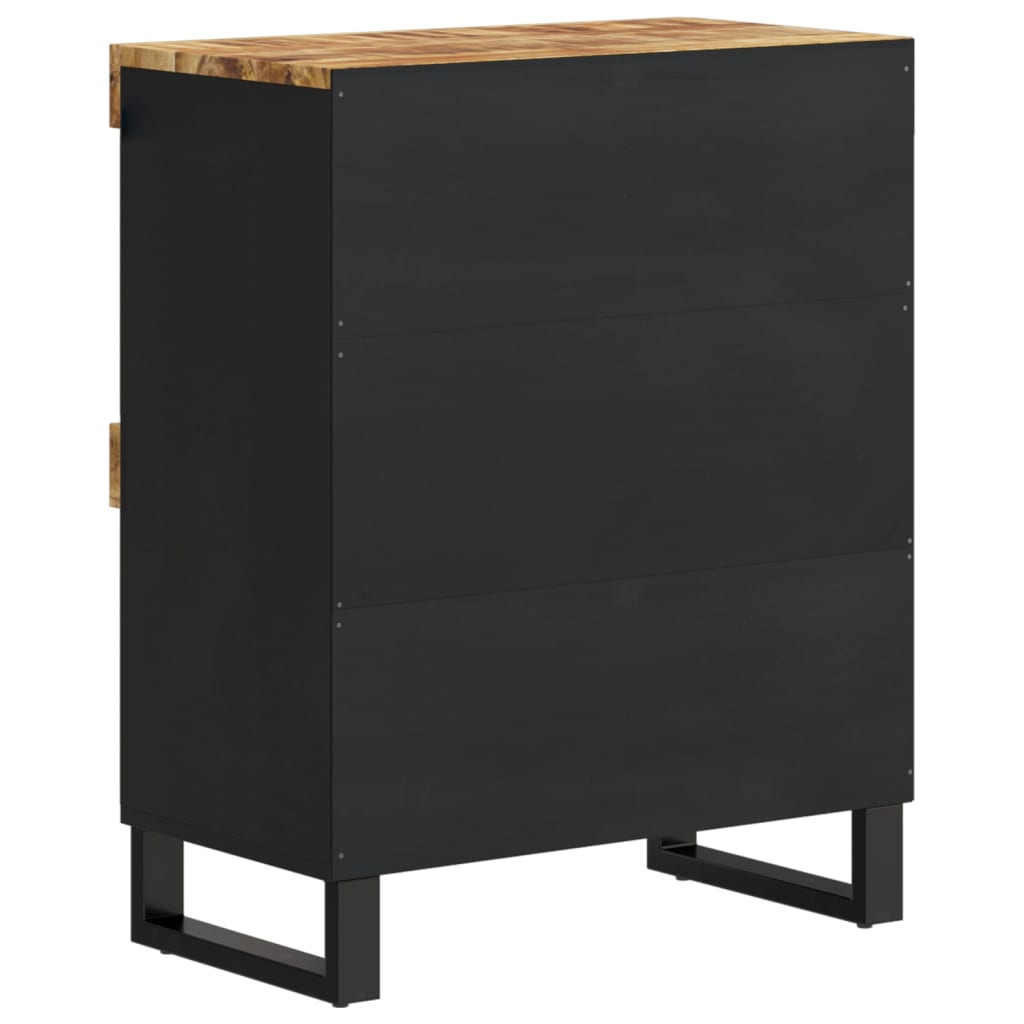 Beistelltisch 60x33x75 cm Massivholz Akazie