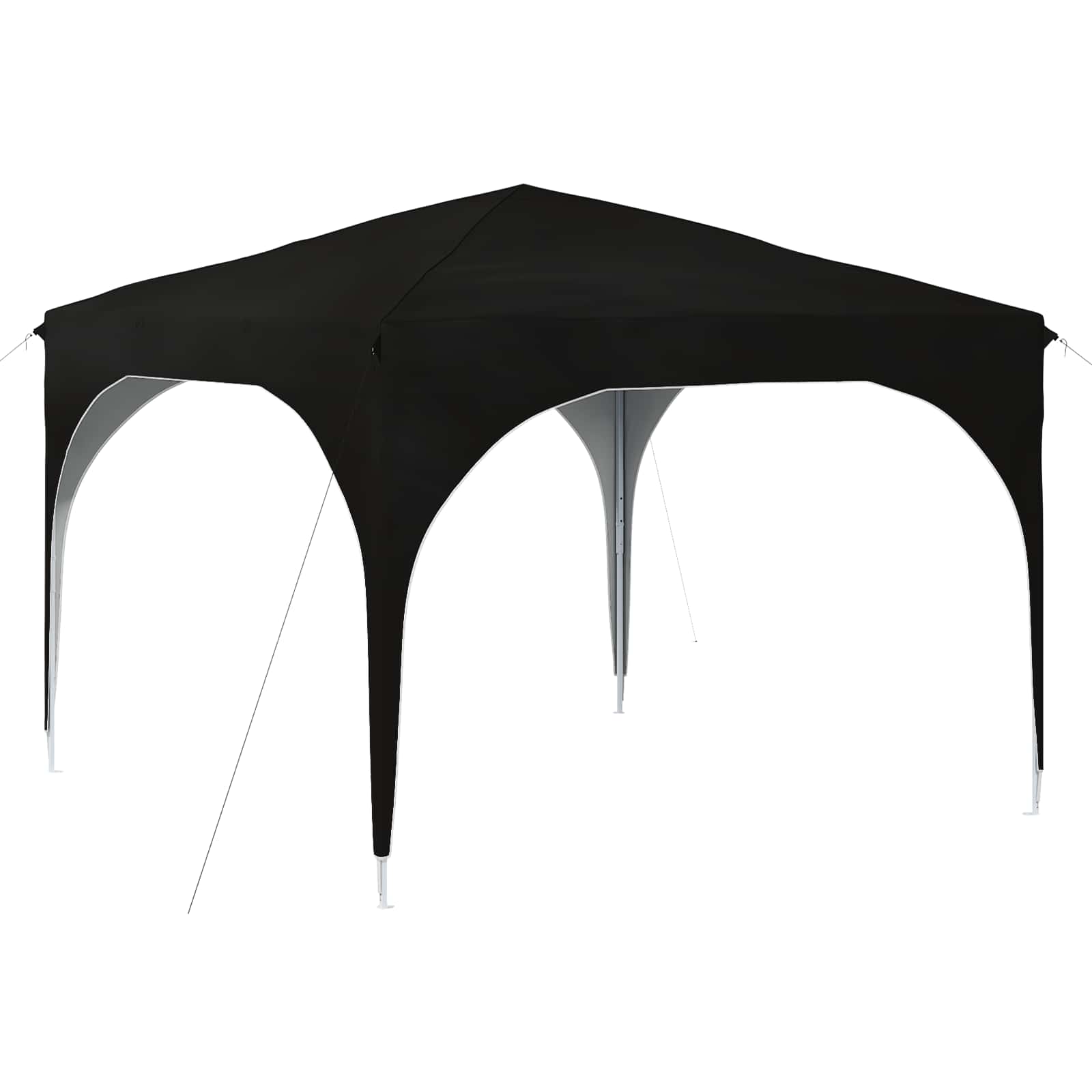 Pop-up Partyzelt 290 x 290 x 245 cm Creme