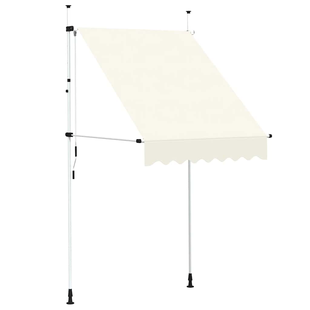 Einziehbare Markise Handbetrieben 150 cm Anthrazit