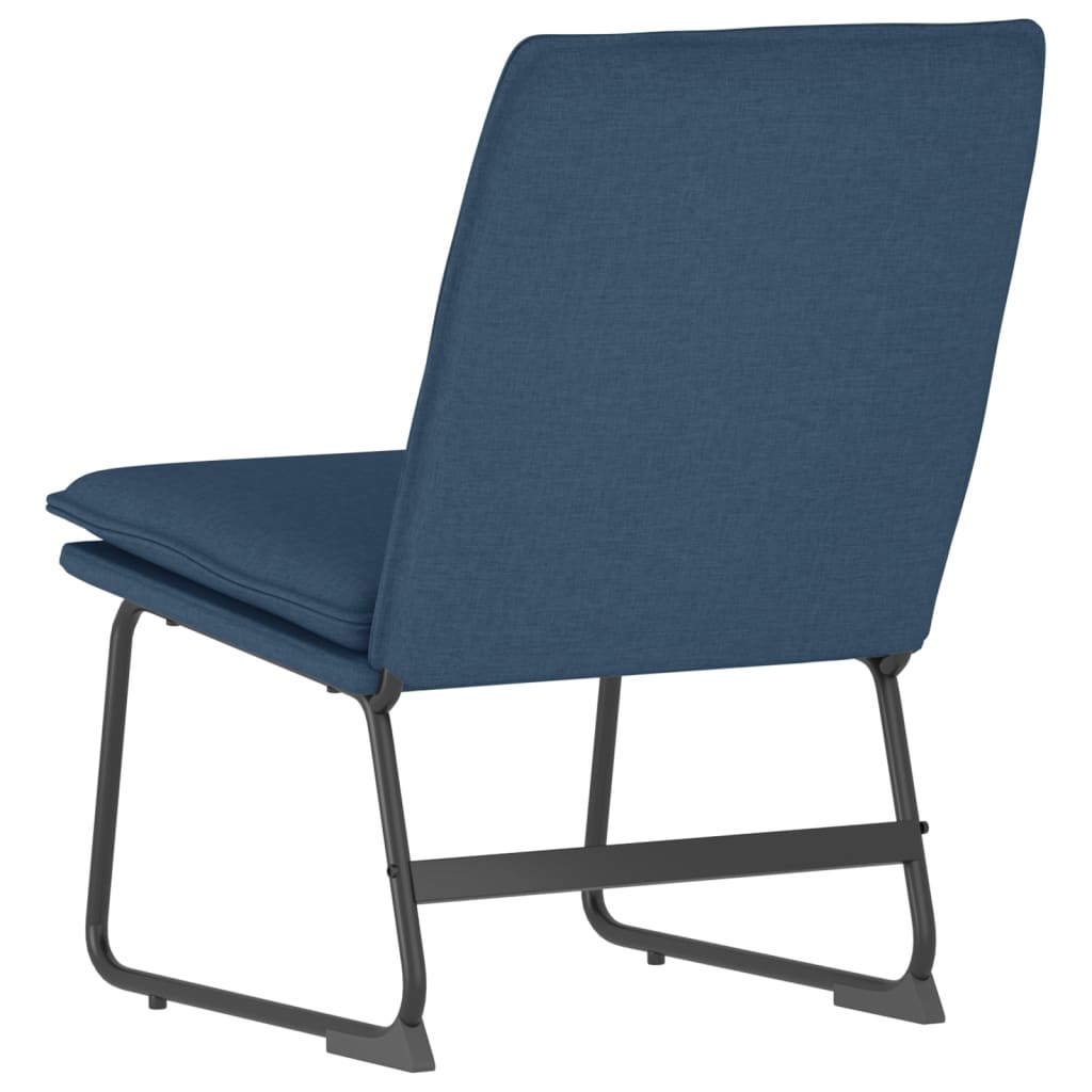 Loungesessel Hellgrau 52x75x76 cm Stoff