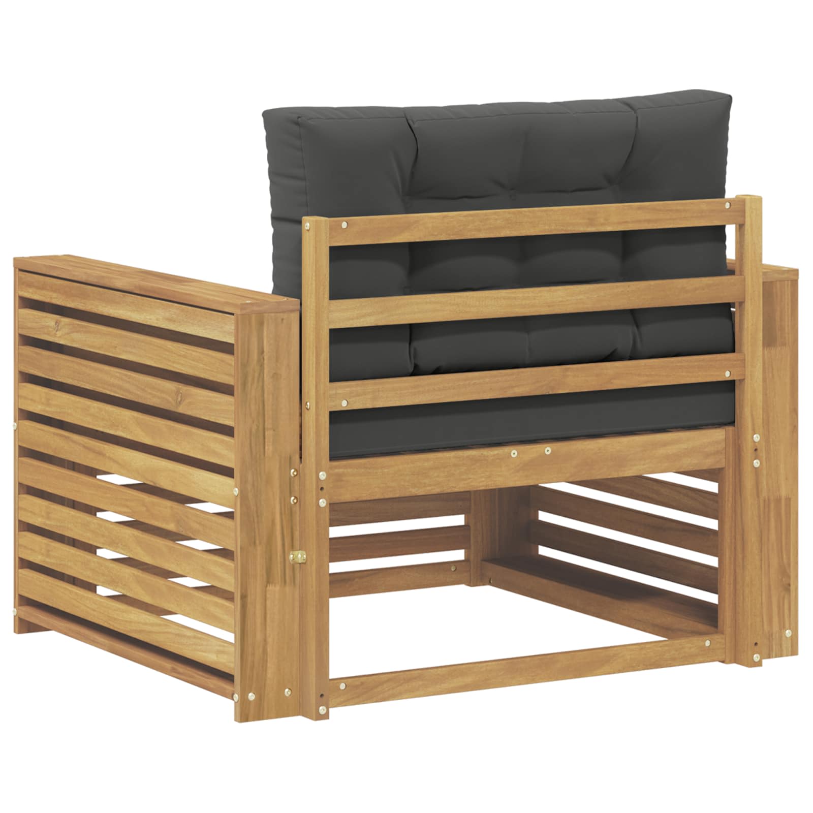 2 Stück Outdoor-Sofa Natur