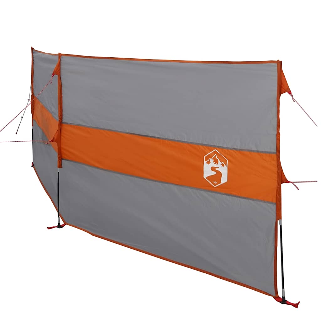 Camping-Windschutz Grün 344x120 cm Wasserdicht