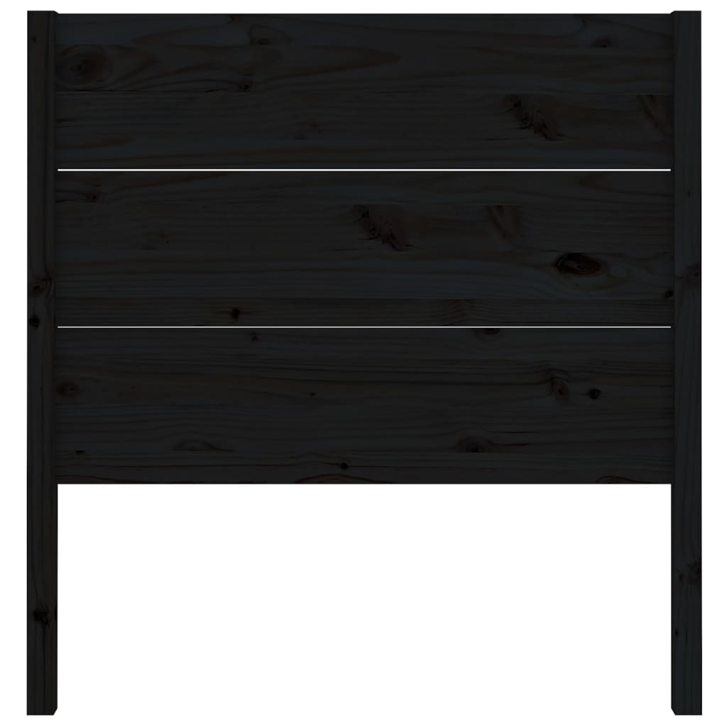Kopfteil 81x4x100 cm Massivholz Kiefer