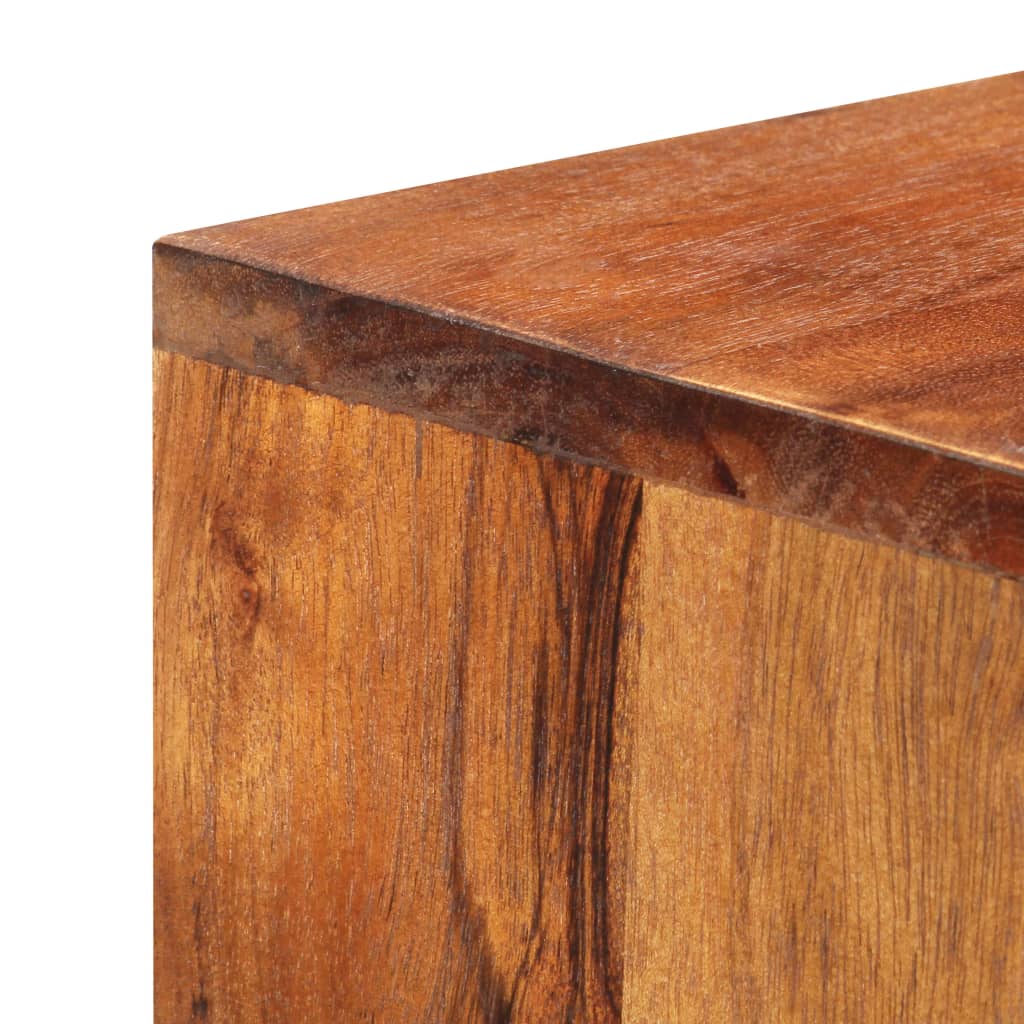 Highboard 80x30x100 cm Massivholz Mango