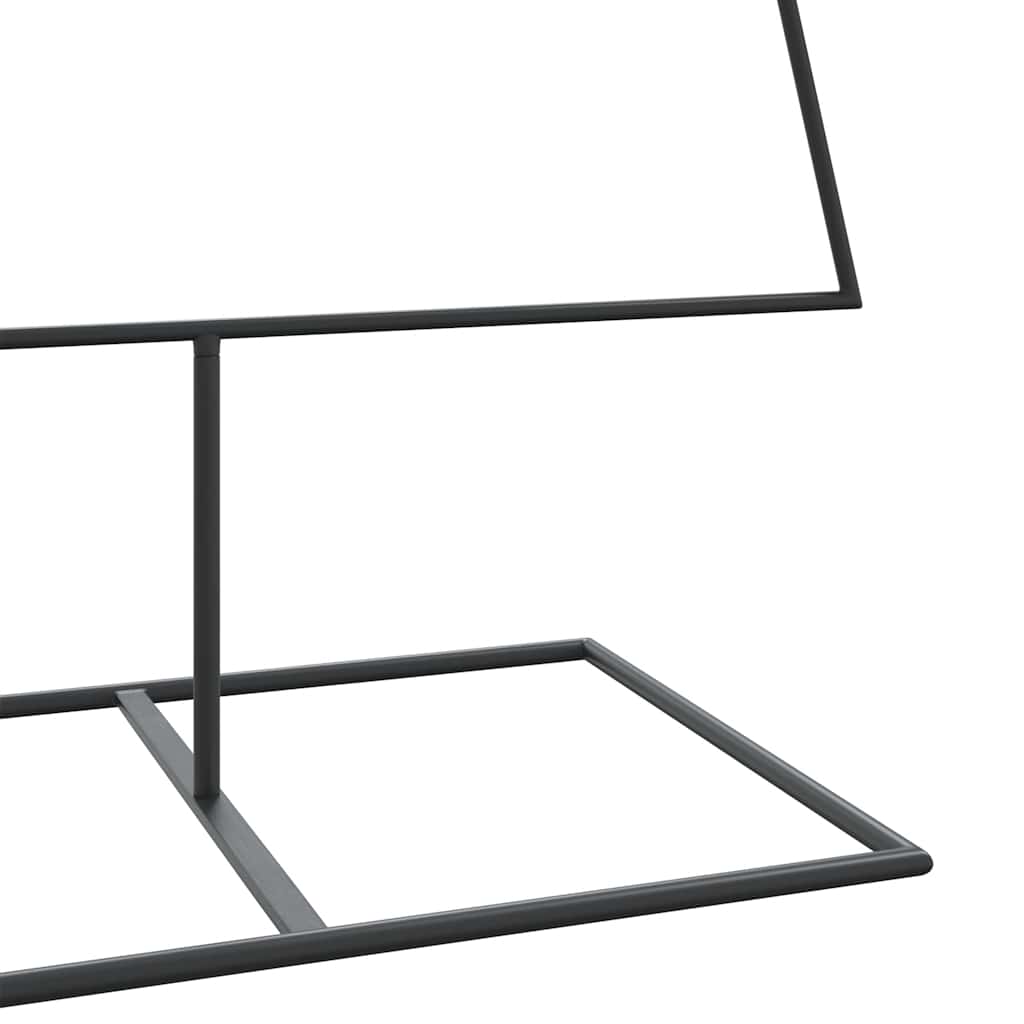 Metall-Weihnachtsbaum Deko Schwarz 60 cm