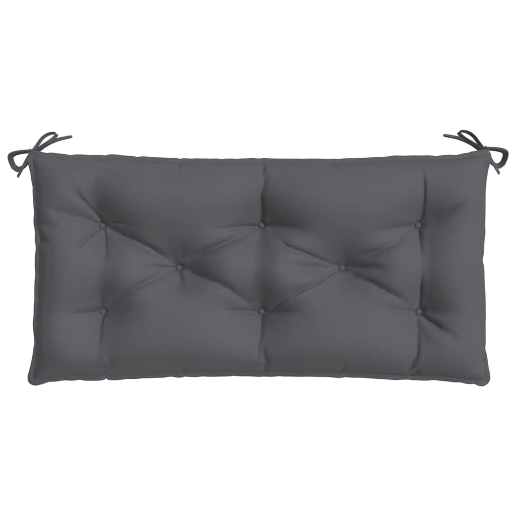 Gartenbank-Auflage Blau&Weiß Gestreift 110x50x7 cm Stoff