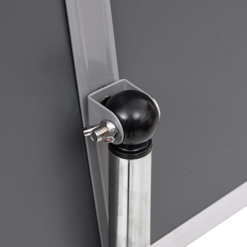 Plakatständer 2 pcs Schwarz 45 x 32,7 x 108 cm Aluminium