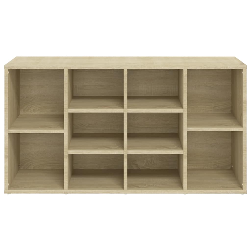 Schuhbank Weiß 103x30x55 cm Holzwerkstoff