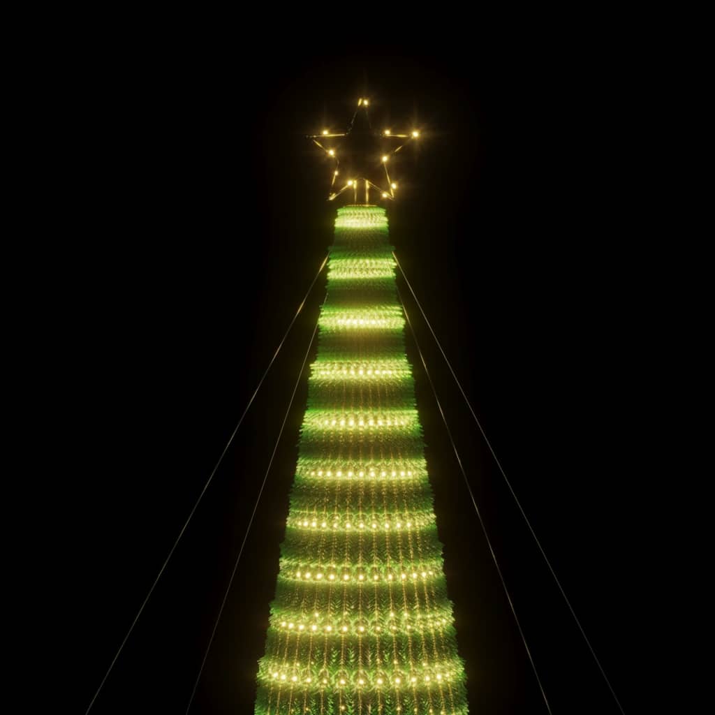 LED Weihnachtsbaum 275 LEDs Warmweiß 180 cm