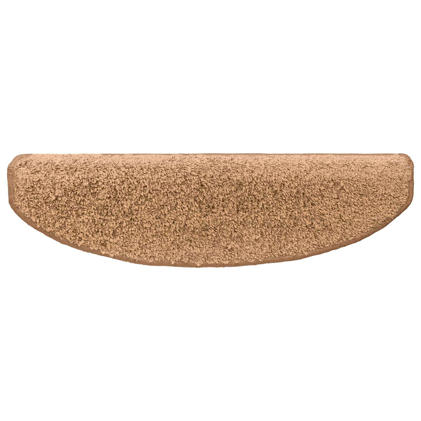 Stufenmatten 15 Stk. 56x17x3 cm Grau Halbrund