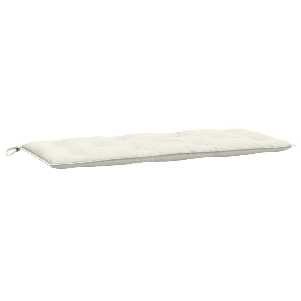 Gartenbank-Auflagen 2 Stk. Melange Anthrazit 100x50x7 cm Stoff