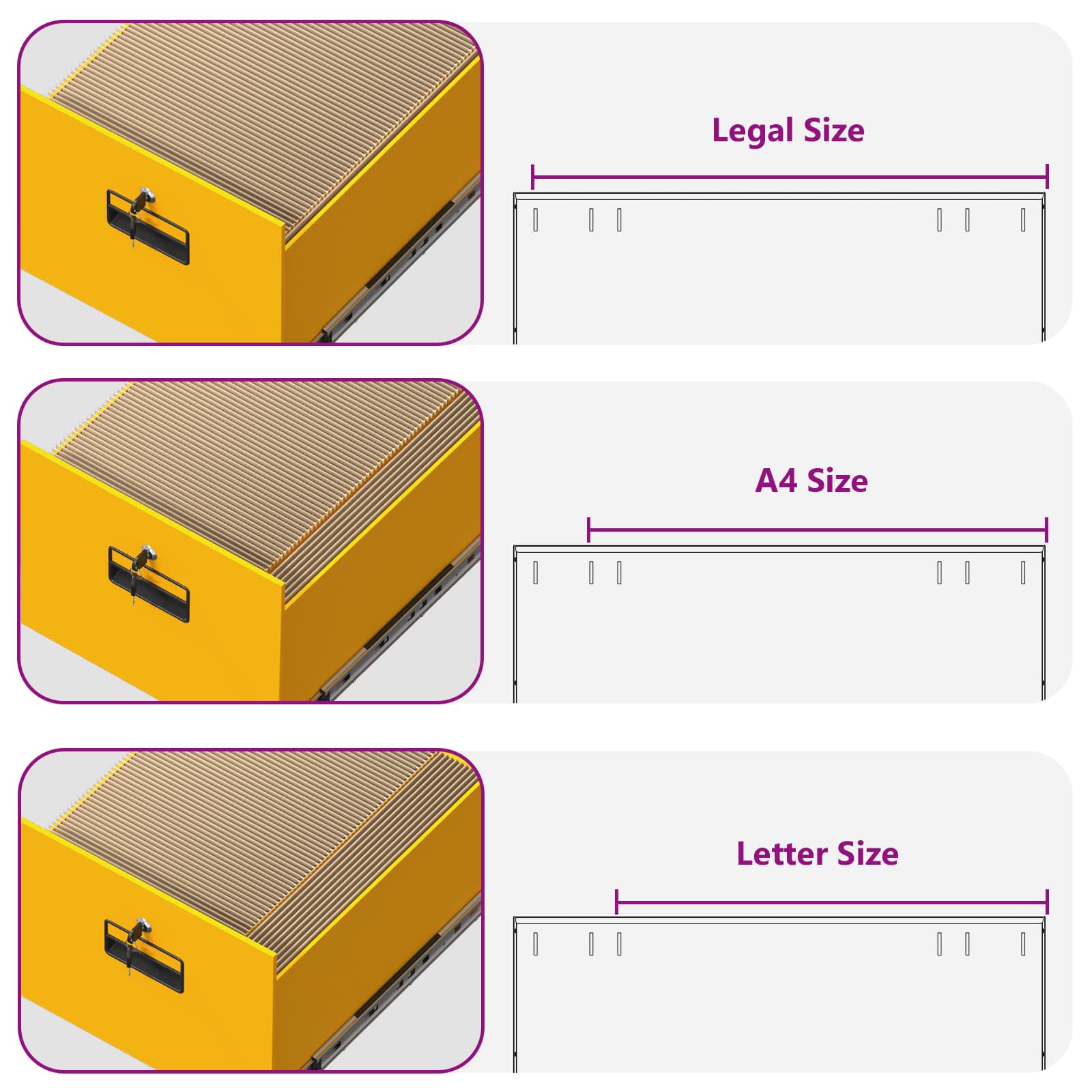 Aktenschrank 2 pcs Schwarz 44 x 50 x 139 cm Kaltgewalzter Stahl