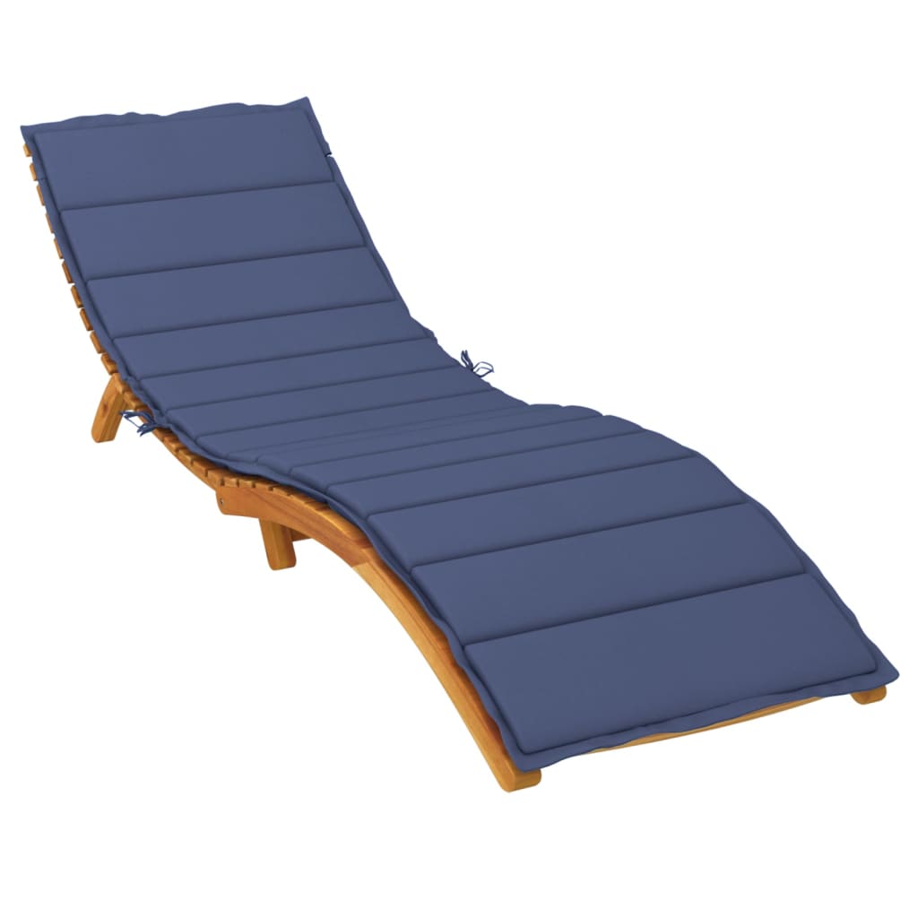 Liege-Kissen Blatt Blattmuster 200 x 70 x 3 cm Oxford-Stoff