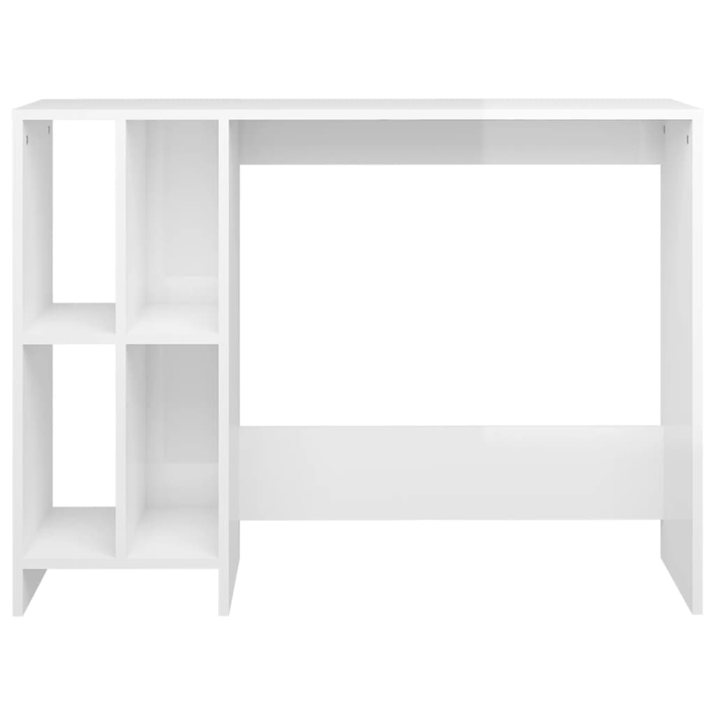 Computertisch Weiß 102,5x35x75 cm Holzwerkstoff