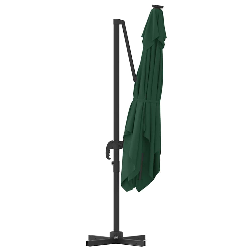 Roma Parasol Beige 286 x 284 x 265 cm Aluminium und Polyester