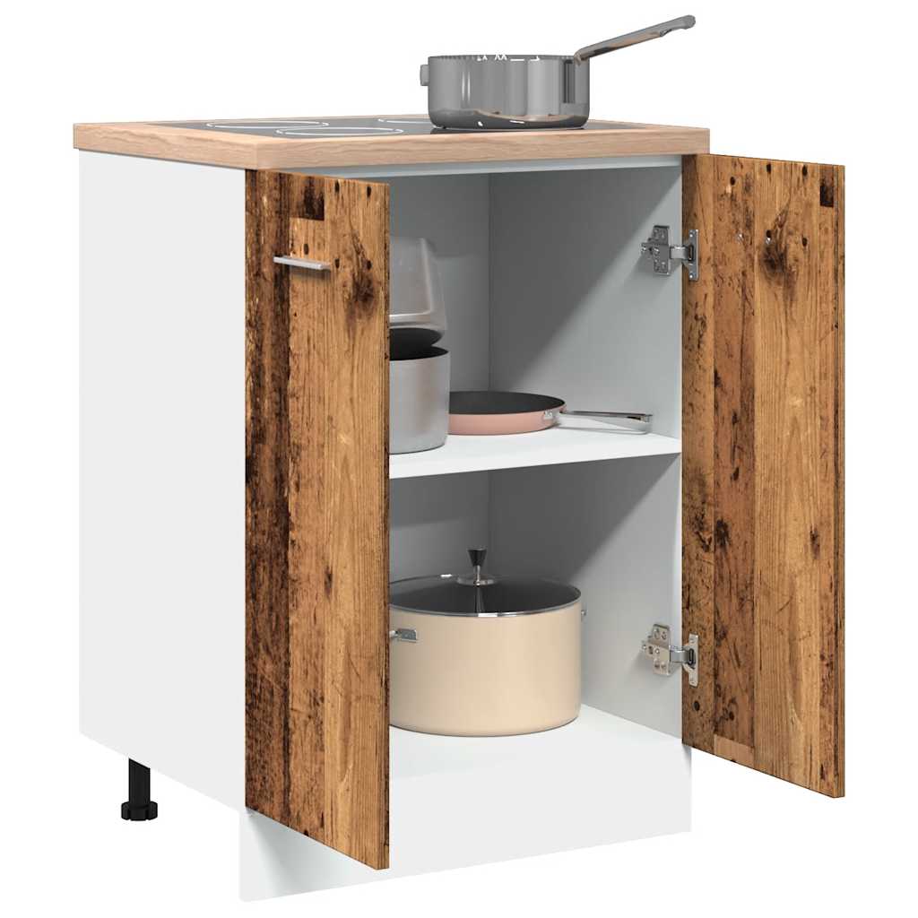 Unterschrank Lyon Weiß 60x46x81,5 cm Holzwerkstoff