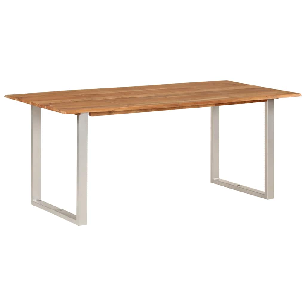 Esstisch 154x80x76 cm Massivholz Akazie