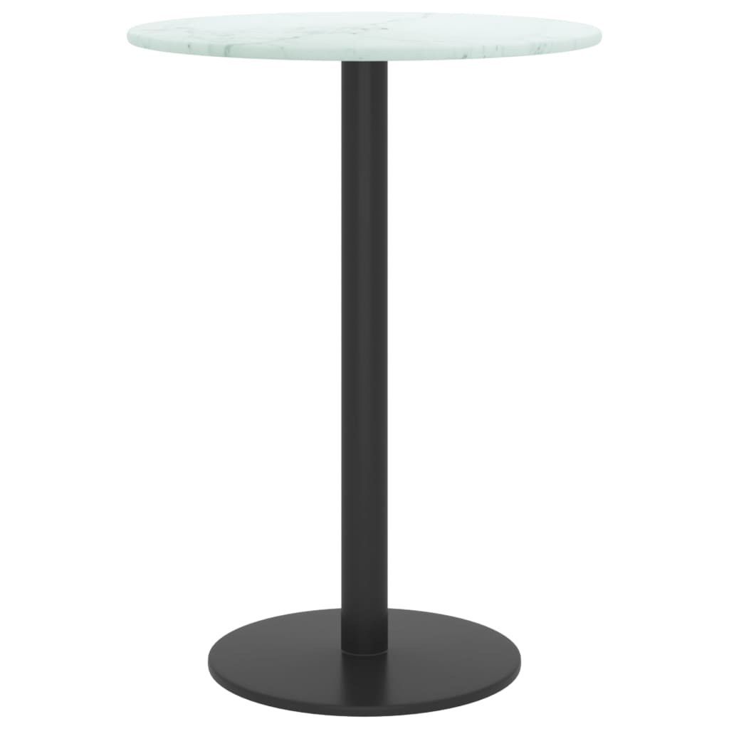 Tischplatte aus gehärtetem Glas quadratisch 700x700 mm