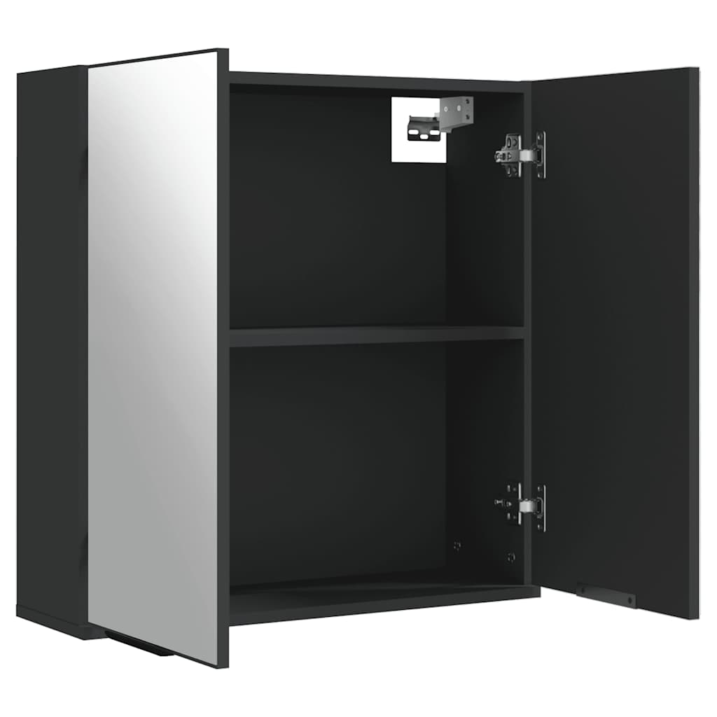 Bad-Spiegelschrank Weiß 64x20x67 cm
