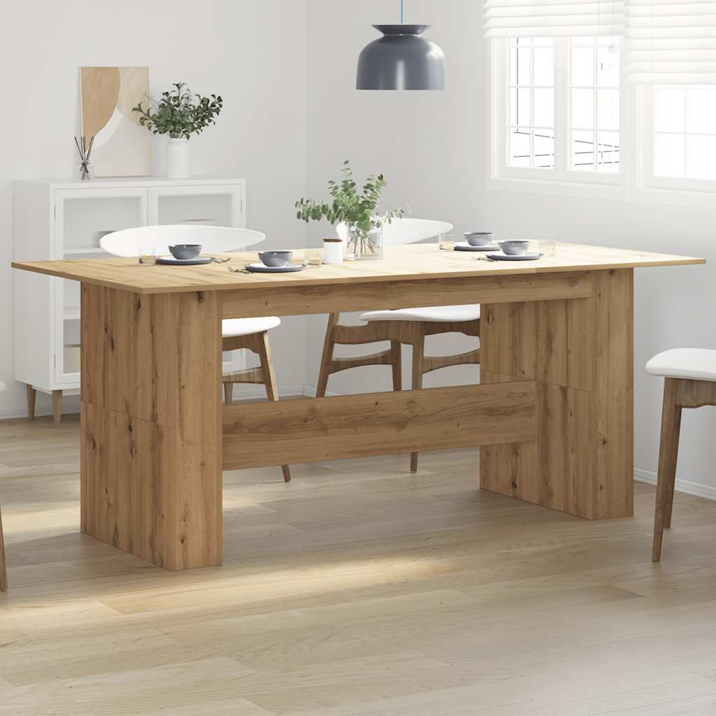 Esstisch Weiß 180x90x76 cm Holzwerkstoff