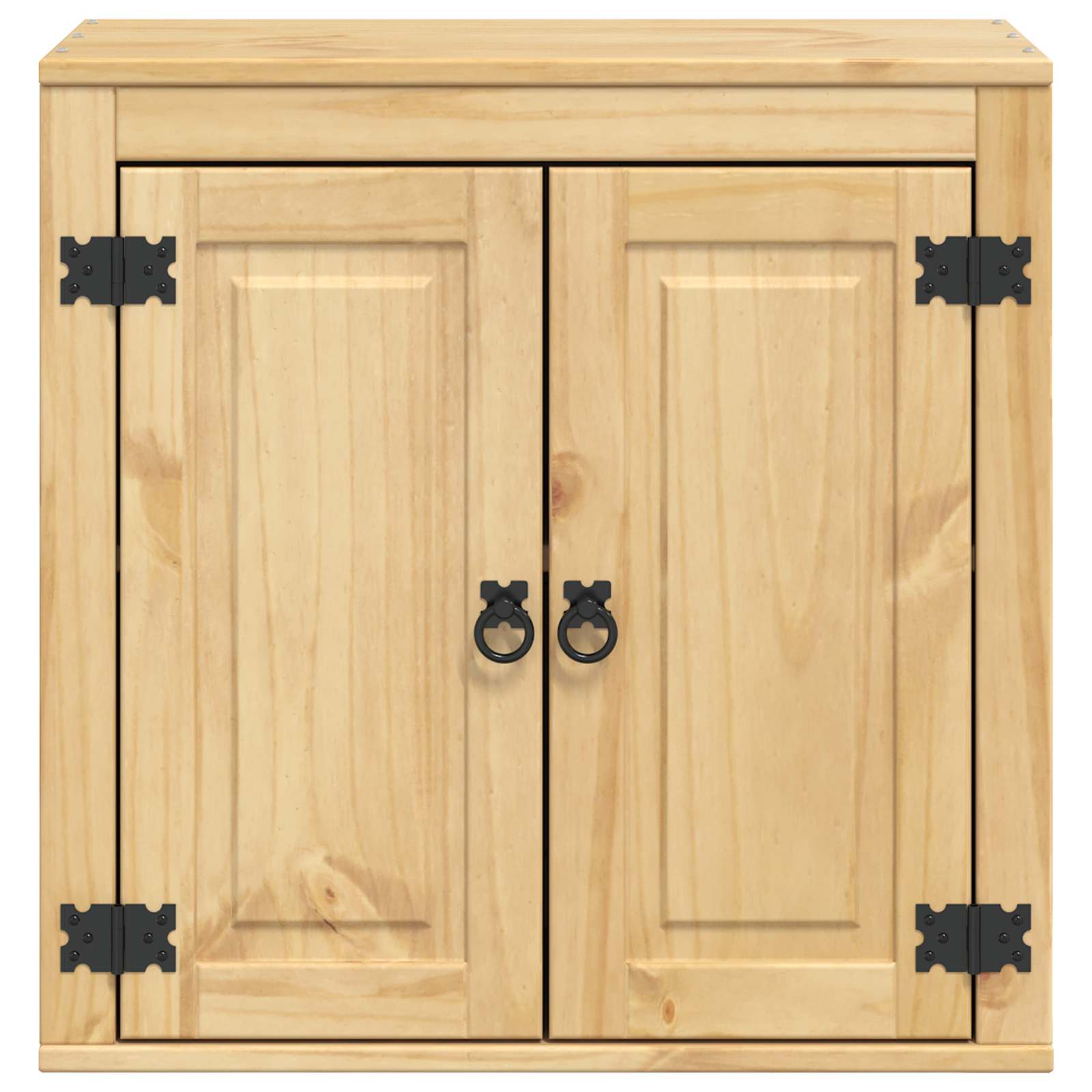 Schrank SKI Honigbraun 60 x 46 x 81,5 cm Massives Kiefernholz