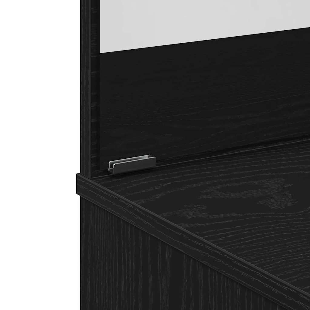 Schminktisch-Set Weiß 86,5x35x136 cm
