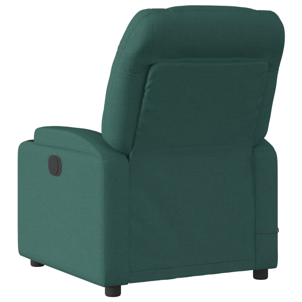 Massage-Relaxsessel, hellgrauer Stoff