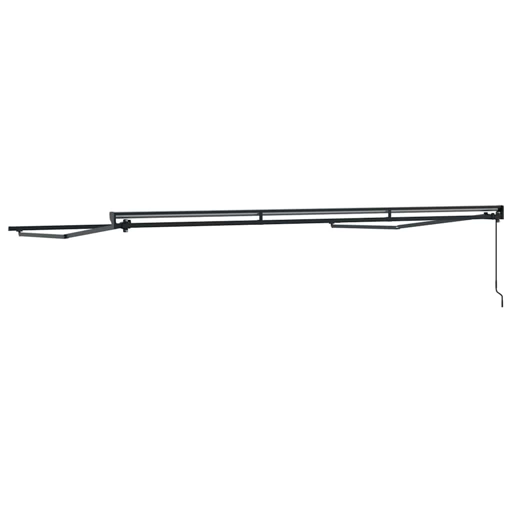 Markisenrahmen Verstellbar Weiß 2,5 x 2 m Stahl