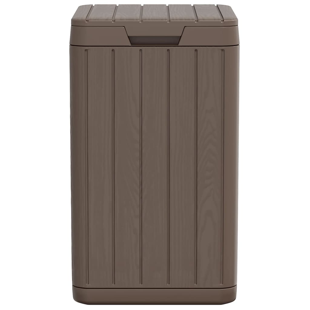 Outdoor-Mülltonne Anthrazit 38x38x65 cm PP