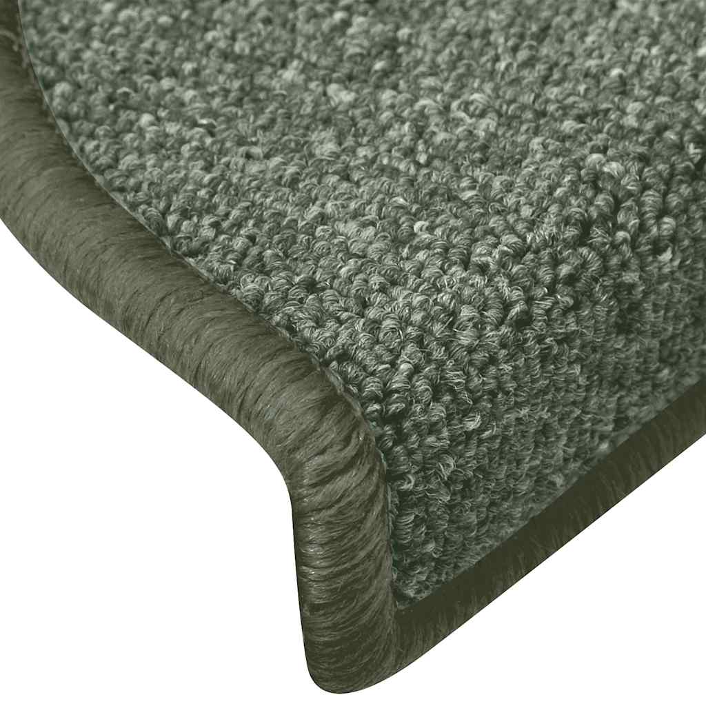 Stufenmatten 15 Stk. 56x17x3 cm Anthrazit Halbrund