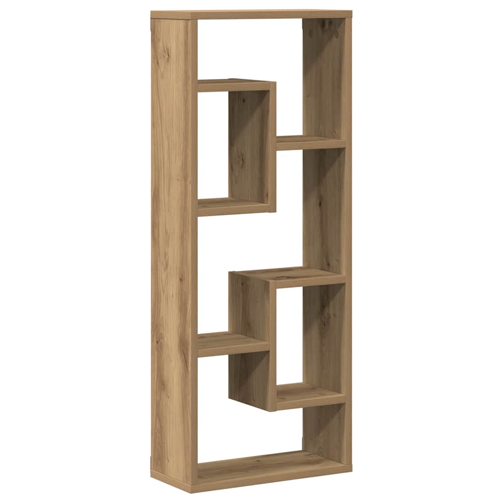Wandregal Weiß 36x16x90 cm Holzwerkstoff