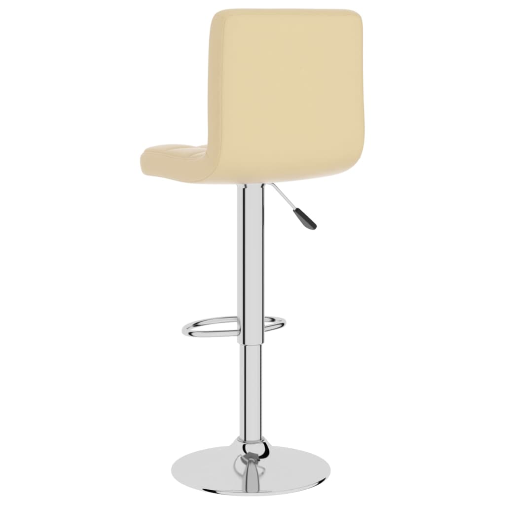 Barhocker 2 Stk. Weinrot Kunstleder