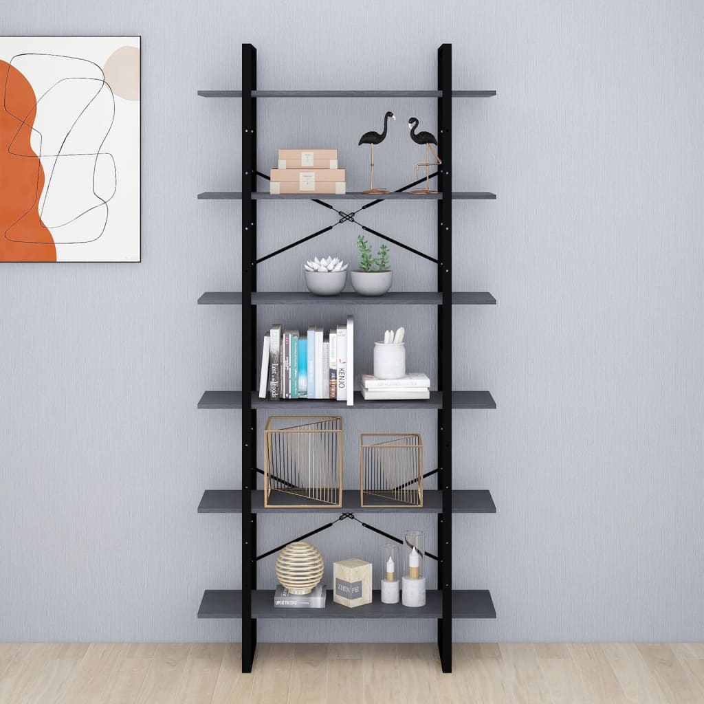 Bücherregal Weiß 100x30x105 cm Holzwerkstoff