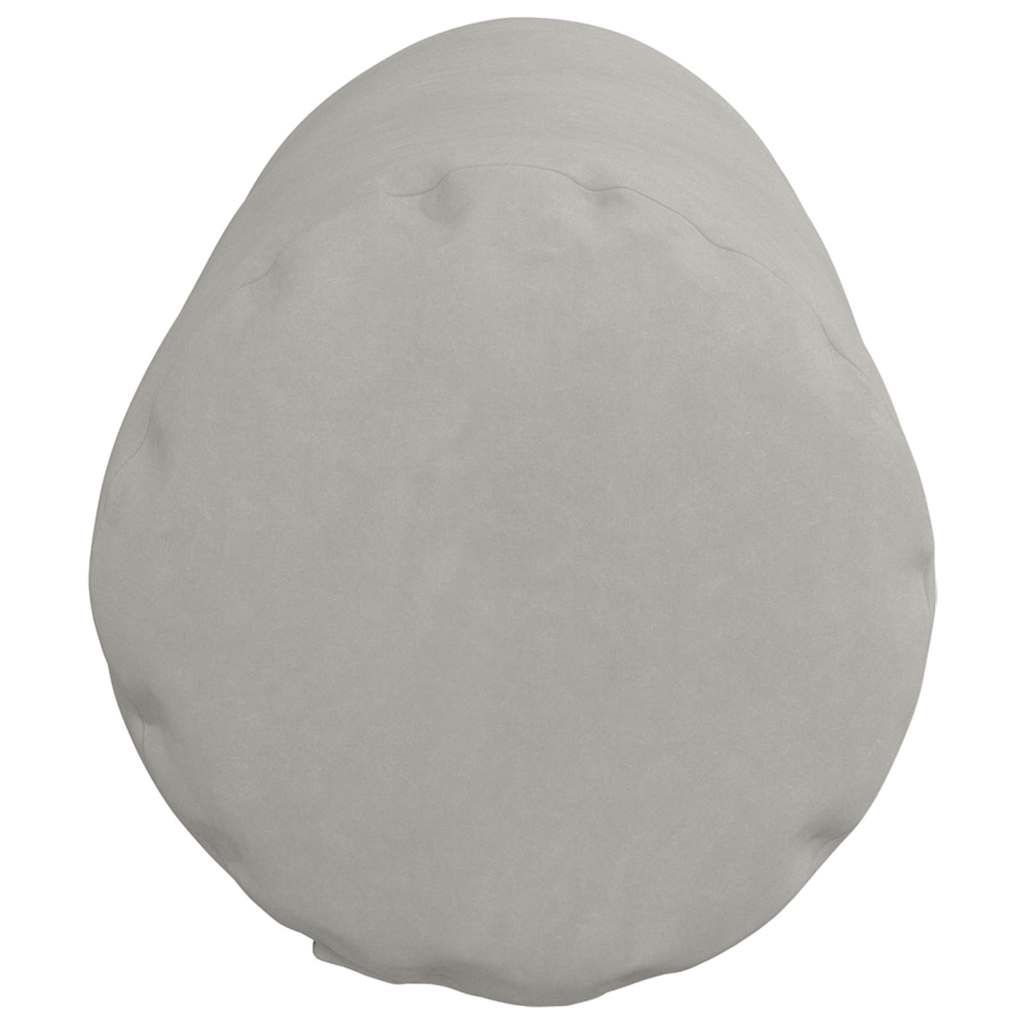 Bolsterkissen 2 Stück Taupe Ø 15 x 40 cm Mikrofaserstoff