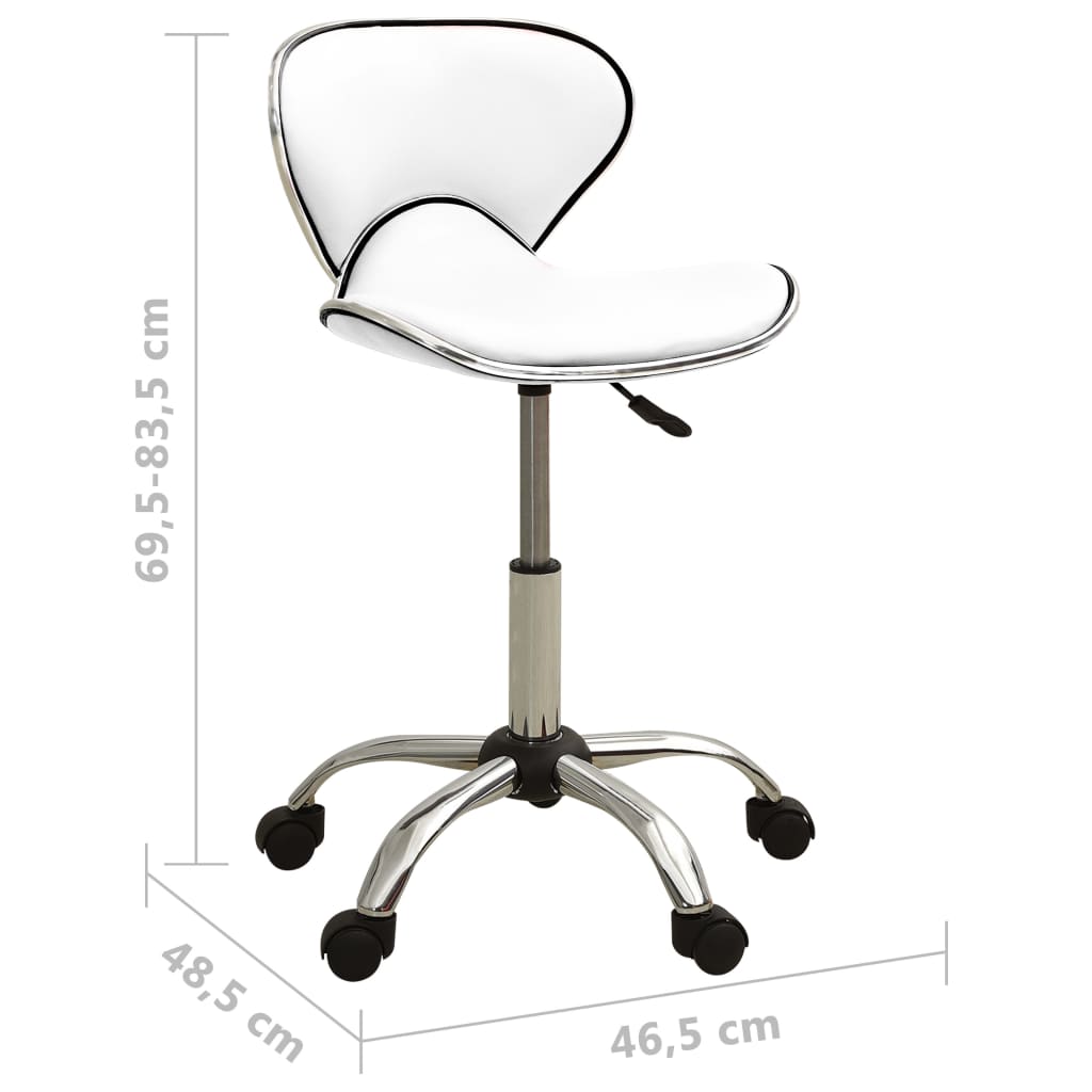Friseur Rollhocker Rot