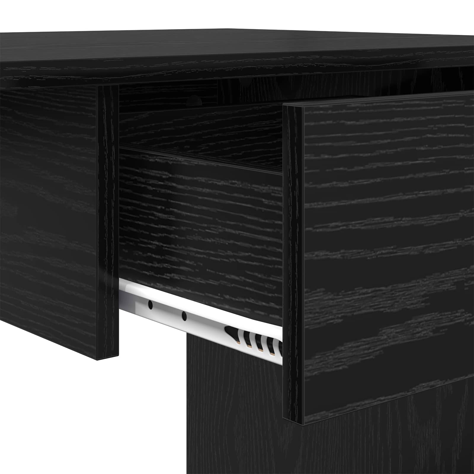 Schreibtisch Weiß 100x50x76 cm Holzwerkstoff