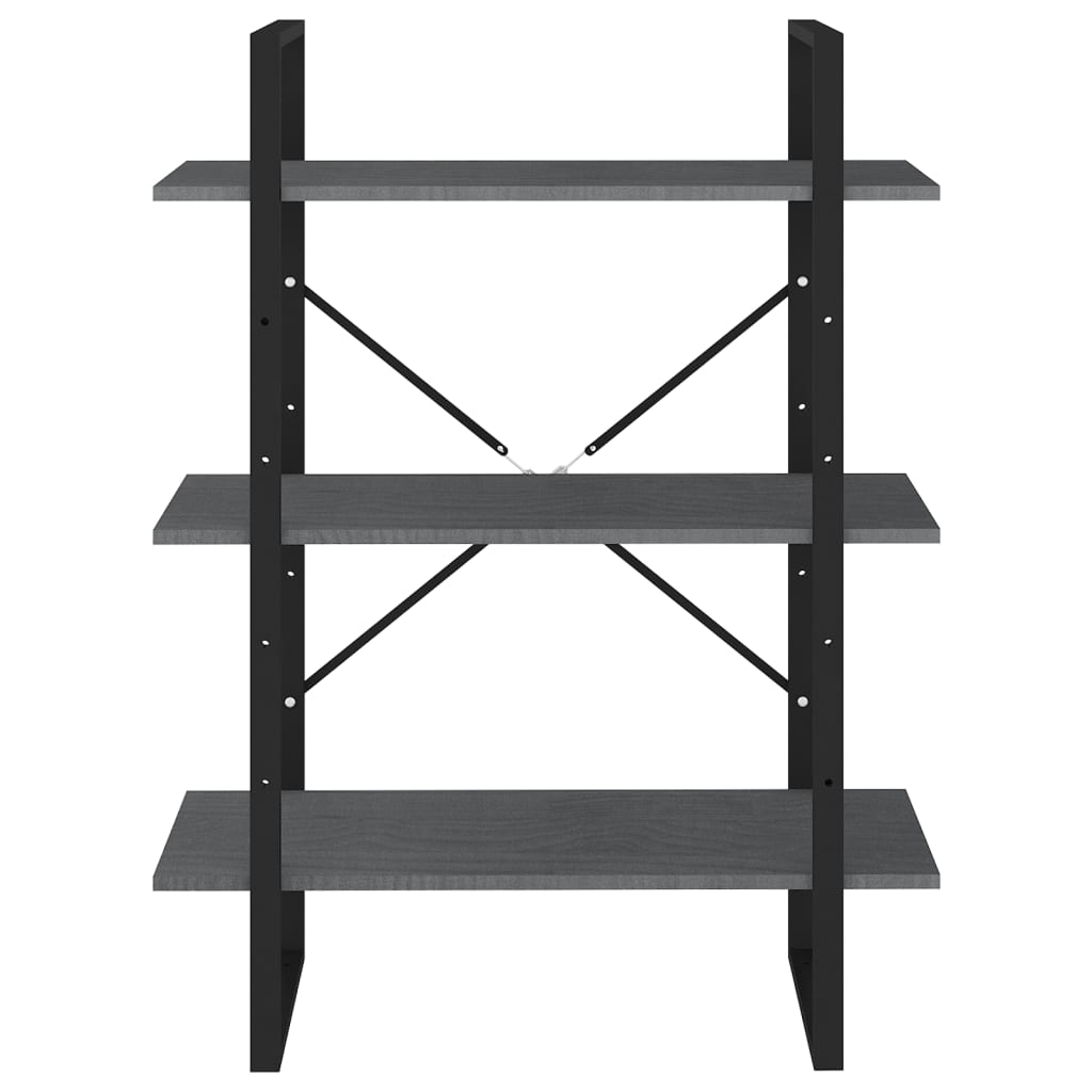 Bücherregal Weiß 80x30x105 cm Holzwerkstoff