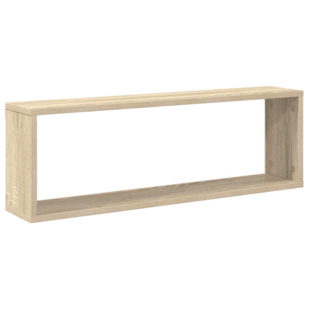 Würfelregale 2 Stk. Weiß 30x15x30 cm