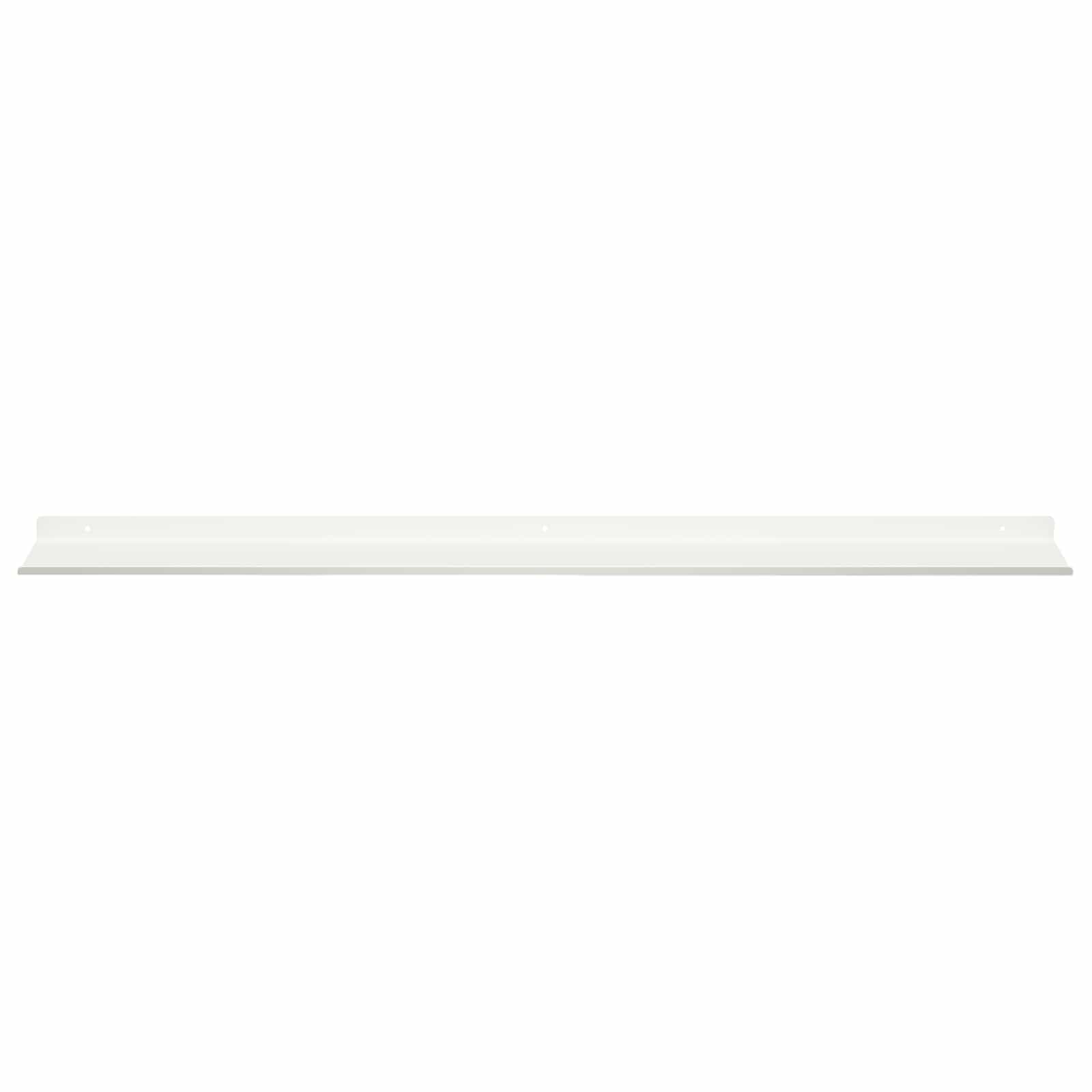 Schwebendes Regal 3 pcs Schwarz 40 x 9 x 2,5 cm Stahl