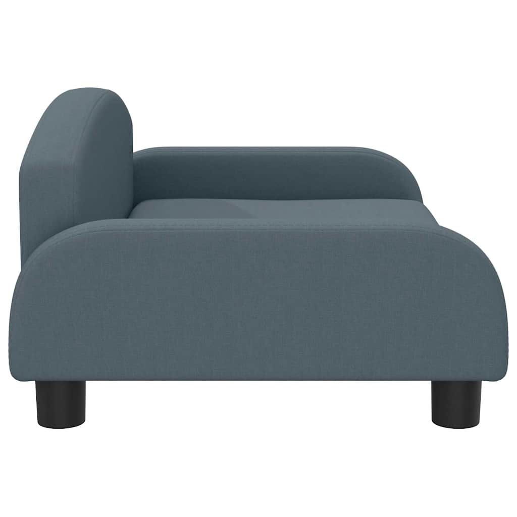 Kindersofa Creme 70x45x30 cm Stoff