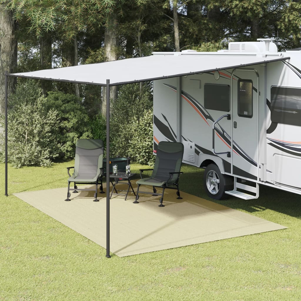 Zeltteppich Anthrazit 4x2 m