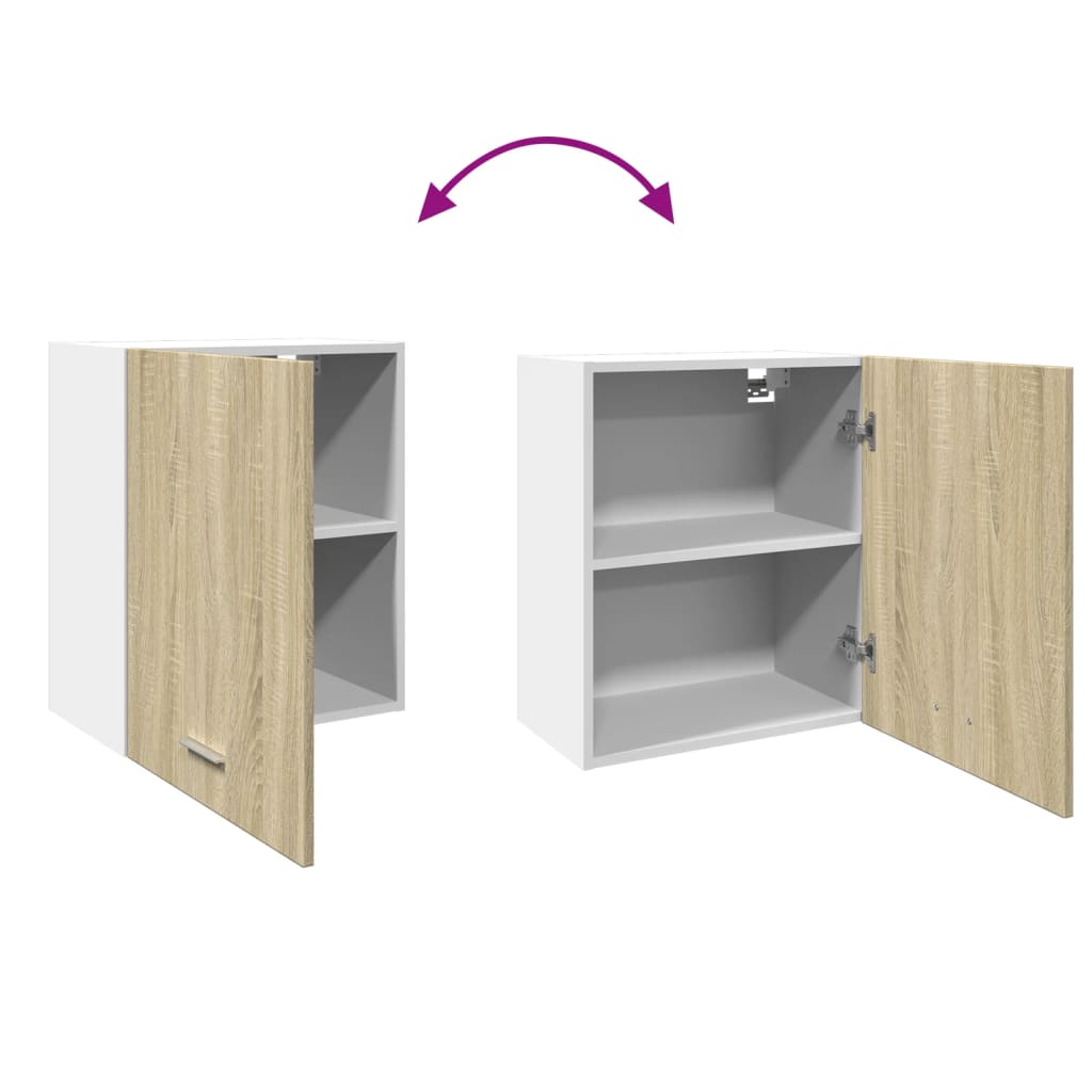 Unterschrank Lyon Weiß 60x46x81,5 cm Holzwerkstoff