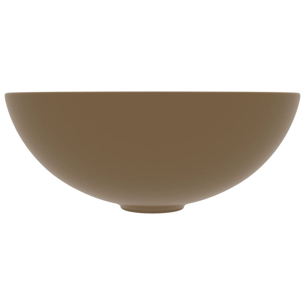 Waschbecken 28 x 10 cm Keramik Silbern
